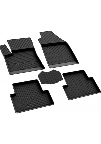 S-Dizayn Ford Connect 4D Havuzlu Paspas 2002-2014 A+Kalite