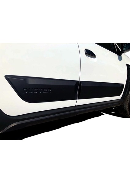 S-Dizayn Dacia Duster Kapı Koruma Gövde Kaplaması Seti Abs Plastik 2018 ve Üzeri