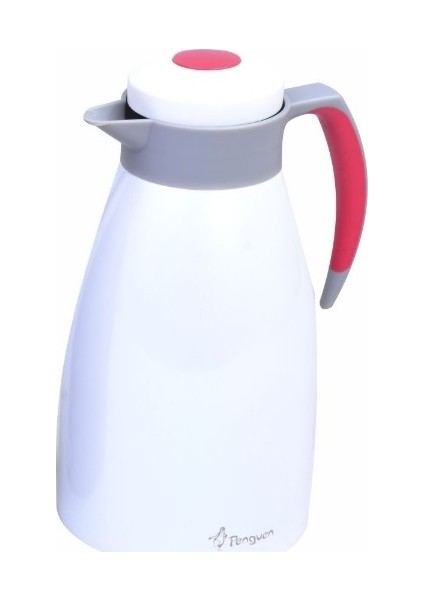 1200H Çift Katlı Renkli Çelik Termos 2 Litre Çay Termosu