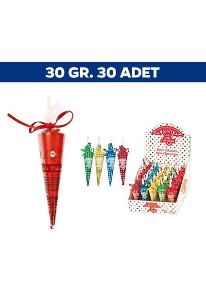 Şemsiye Sütlü Çikolata 30 gr x 30