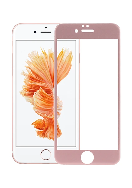 Apple iPhone 6-6S Plus Kavisli 4D Cam Ekran Koruyucu