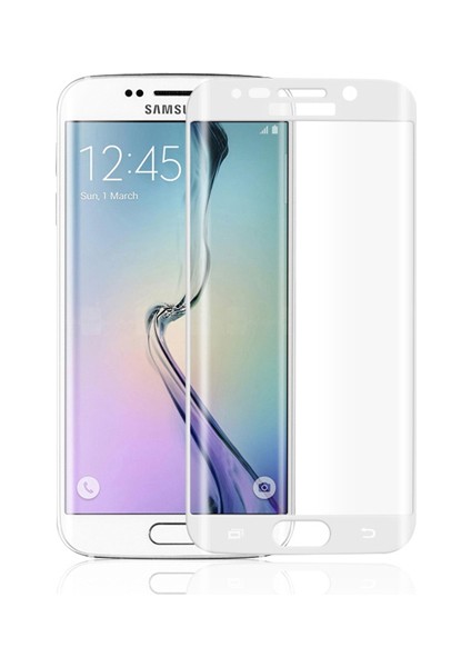 Samsung S6 Edge Plus (G928) Kavisli 3D Cam Ekran Koruyucu