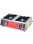 Endüstriyel Set Üstü Mini Ocak 2'li 50 x25 cm Doğalgaz 1