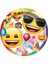 Karton Tabak Emoji Parti 23cm 8li 1