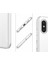 Xiaomi Mi Max 3 Kılıf Süper Sillikon Arka Koruma+Nano Glass Şeffaf 3