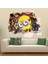 Çocuk Odası Duvar Dekoru Minions Minyonlar 3D Duvar Sticker 4