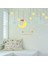 Aydede ve Bulutlar Bebek ve Çocuk Odası Dekorasyonu Duvar Sticker 1