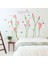 Lilyum Pembe Çiçekler Ev Dekorasyonu Salon Dekoru Duvar Sticker 1