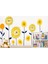 Ayıcıklı Ayçiçekleri Bebek ve Çocuk Odası Duvar Dekoru Sticker 2