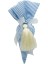 Nl6818B2 Bebek Şekeri Kumaş Küllah Kese/Lavantalı (25 Adet) 1