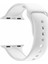 Apple Watch Uyumlu 42 mm Seri 1 2 3 Silikon Kordon Kayış 1