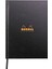 Sert Kapak Çizgili Defter Siyah A5 148 210 1