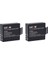 SJCAM SJ4000 SJ5000 Elite M10 Aksiyon Kamera 900 mAh İkili Yedek Batarya Pakedi 1