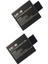 SJCAM SJ4000 SJ5000 Elite M10 Aksiyon Kamera 900 mAh İkili Yedek Batarya Pakedi 4