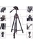 Weifeng 3570 Pro Tripod Çep Telefonu Tutucu Hediyeli Dslr,Slr Tripod 170Cm Kamera Tripod 2