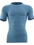9258 UNİSEX GRİ SIFIR YAKA KISA KOL THERMAL 1