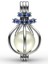 Safir Hürrem Kolye Seti 7-8 Mm Yuvarlak Tatlısu 1