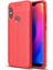 Xiaomi Redmi Note 6 Pro Kılıf Deri Dokulu Silikon 2