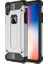iPhone XS Max 6.5" Kılıf Zırhlı Sert Rubber Kılıf + 9H Esnek Nano Cam 1