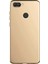 Asus Zenfone Max Plus Zb570Tl Kılıf Premier Mat Esnek Silikon Kılıf + Esnek Nano Cam Altın 1