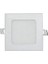Sıva Altı Slim LED Downlight 6W Kare Beyaz Gövde 4000K IlıkBeyaz Işık 1