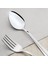 Saray 12 Adet Sade Yemek Kaşık, 18-10 304 3