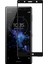 Sony Xperia XZ2 Compact Tam Kaplayan Çerçeveli Tempered Ekran Koruyucu - Siyah 1
