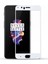 OnePlus 5 3D Kavisli Tempered Cam Koruma - Beyaz 1