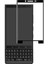 Blackberry Key 2 3D Kavisli Tempered Cam Koruma - Siyah 1