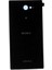 Sony Xperia M2 D2303 Arka Pil Batarya Kapağı Siyah 1
