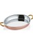 Nostalji Multi Metal Bakır Oval Omlet Tava 28x20 cm 3