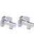 Eca Niobe Lavabo Batarya 053+Eca Filtreli Ara Musluk 2Li+Havluluk 4