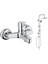 Tulip Banyo Bataryası 61091+Tema Rain Quadro Banyo Tepe Duş Takımı 53240 2'Li Set 1
