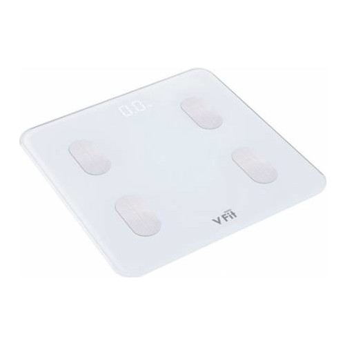 Vestel V-Fit Akıllı Tartı Bluetooth Bağlantılı Temperli LCD Ekran Vücut Analizli Kaymaz Yüzey