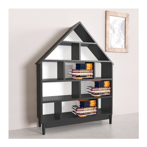 Facci Furniture Siyah Anita Montessori Lake Duvar Rafı Fiyatı