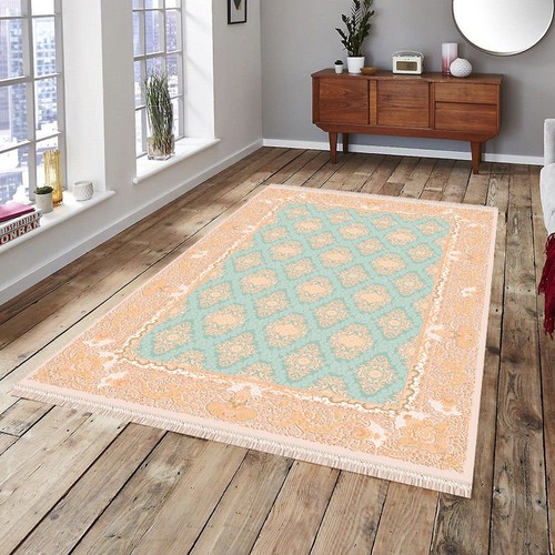 Ipek Mekik Hali Tenselium 13953 Mavi Krem 160x235 Fiyati