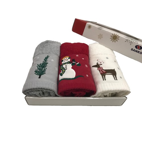 Maisonette 3 lü Yılbaşı Havlu Seti