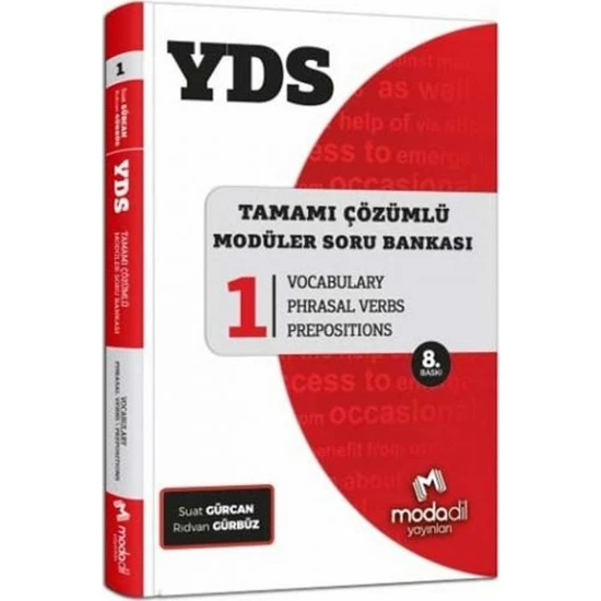 Modadil YDS Tamamı Çözümlü Soru Bankası Serisi 1 Vocabulary