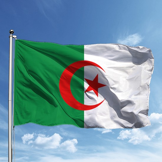 Özgüvenal Cezayir Bayrağı 100 x 152