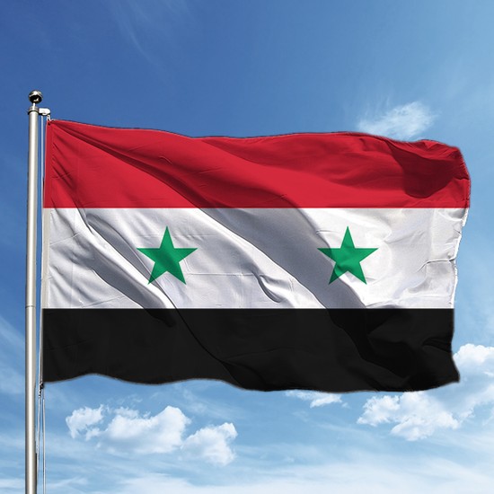 Özgüvenal Suriye Bayrağı 70 x 105 Cm