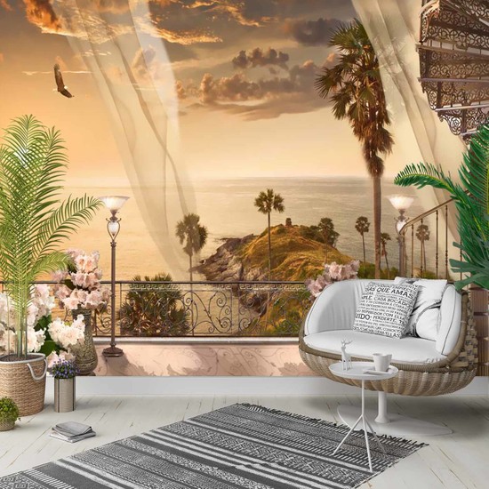 Else Manzara Deniz Balkon 3D Desen Silinebilir Poster Duvar Fiyatı Else Manzara Deniz Balkon 3D Desen Silinebilir Poster Duvar Fiyatı