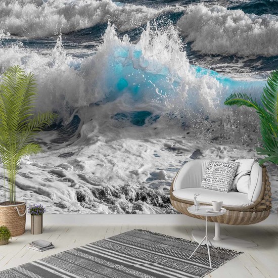 Else Deniz Dalgalar 3D Desenli Silinebilir Poster Duvar Fiyatı Else Deniz Dalgalar 3D Desenli Silinebilir Poster Duvar Fiyatı