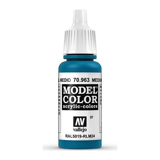 Vallejo Modelcolor 17Ml 057-963 Medıum Blue Fiyatı