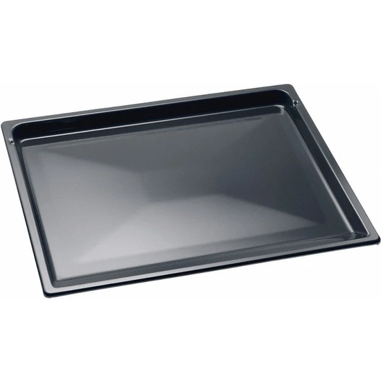 Non-Stick (Yapışmaz) Tray Emaye Fırın Tepsi Gri