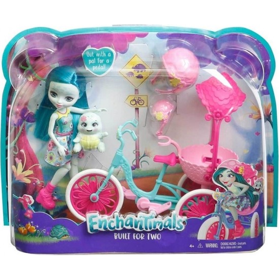 Enchantimals Bebek Ve Bisikleti Oyuncak Seti Kız Evcilik