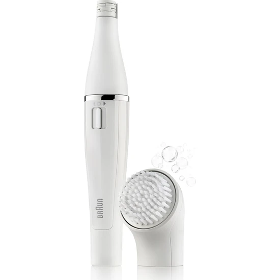 Braun FaceSpa 810 Yüz Epilatörü Ve Temizleme Fırçası Sistemi, Ek Pil İle Birlikte