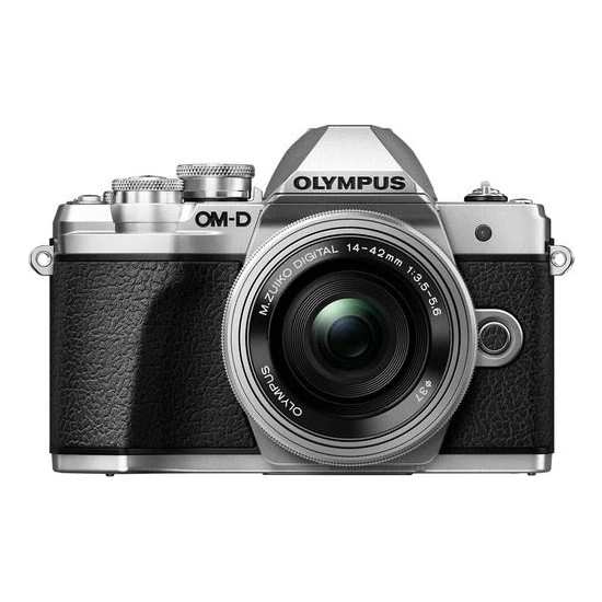 Olympus E-M10 Mark 3 - 14- 42 Iır Gümüş Aynasız Fotoğraf Makinesi