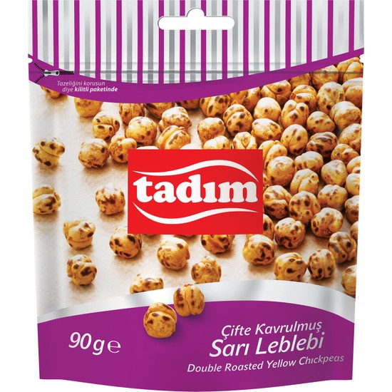 Tadım Leblebi Çifte Kavrulmuş Sarı 90 gr Fiyatı Tadım Leblebi Çifte Kavrulmuş Sarı 90 gr Fiyatı