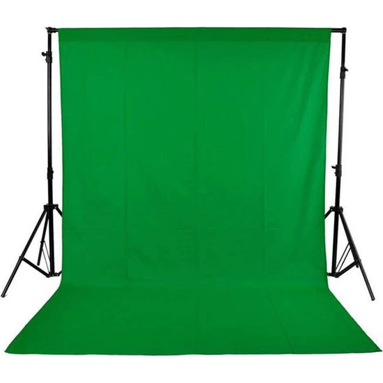 Deyatech Background Green Screen Yeşil Fon Perde (2X3M) + Fon Standı Deyatech Background Green Screen Yeşil Fon Perde (2X3M) + Fon Standı
