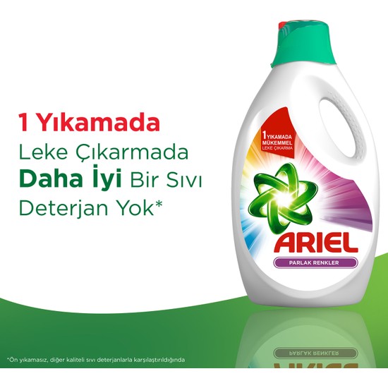 Ariel Sıvı Çamaşır Deterjanı Parlak Renkler 33 Yıkama Fiyatı